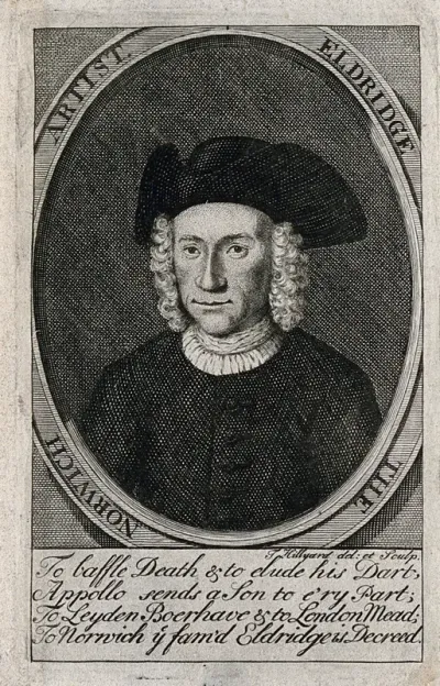 Eldridge. Line engraving by T. Hillyard after himself