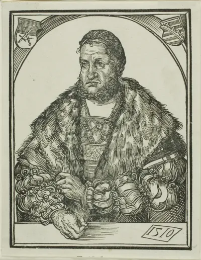 Elector Frederick III of Saxony, from Speculum intellectuale felicitatis humane