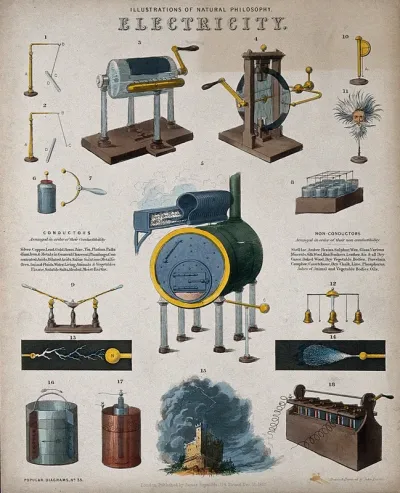 Electricity: scientific and electrical equipment