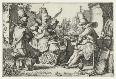 Elegant Company, Making Music in a Garden