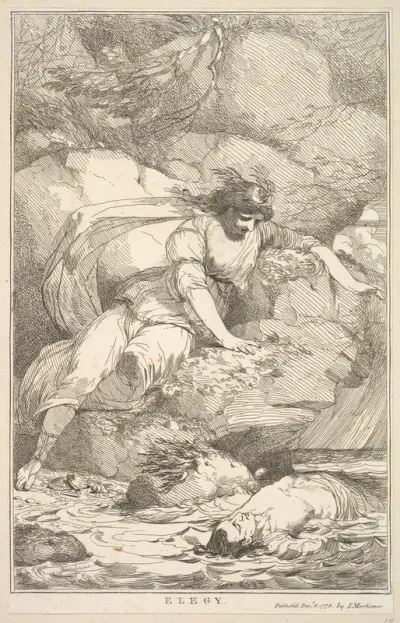Elegy, from "Fifteen Etchings Dedicated to Sir Joshua Reynolds"