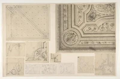 Eleven designs for the decoration of interiors