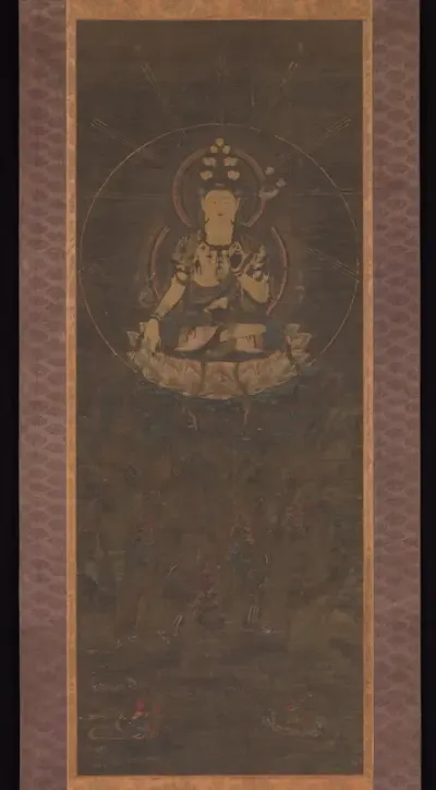 Eleven-Headed Kannon on Mount Fudaraku