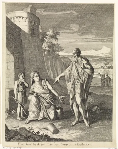 Elia en de weduwe van Sarefat