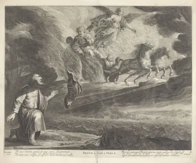 Elia in de vurige wagen