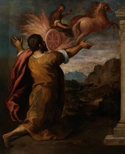 Elijah’s Ascent to Heaven