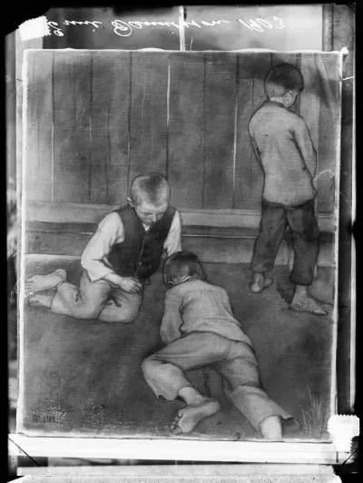 Elin Danielson-Gambogi: "Poikia" vuodelta 1903