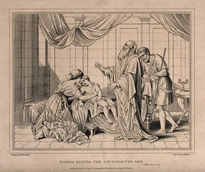Elisha raises the Shunamite's son