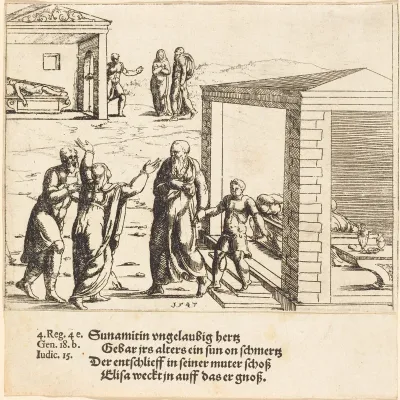 Elisha Raises the Son of the Shunammite