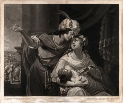 Elkanah and Hannah discuss the weaning of Samuel