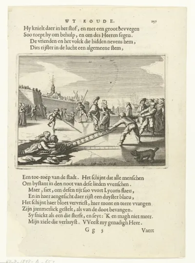Elpenor redt Lyconis uit het ijs