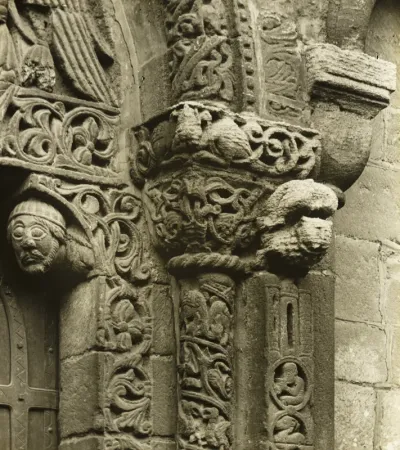 Ely Cathedral: Prior's Doors: Calilals West Side