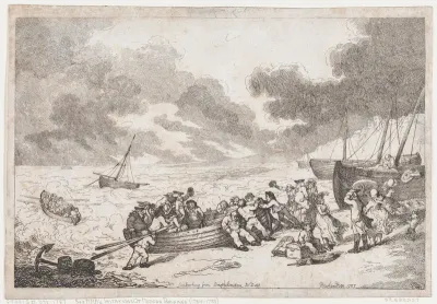 Embarking from Brighthelmstone to Diepp[e]