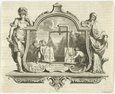 Embleem met struisvogel