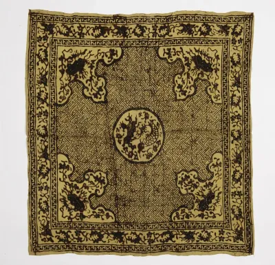 Embroidered cloth