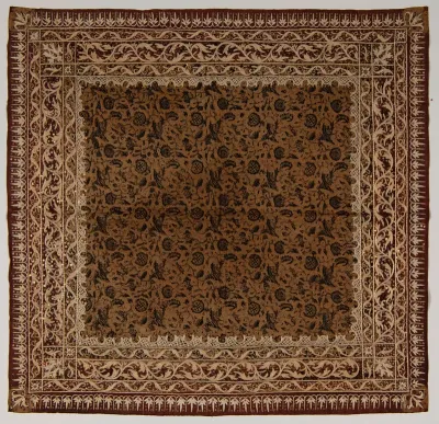 Embroidered headscarf