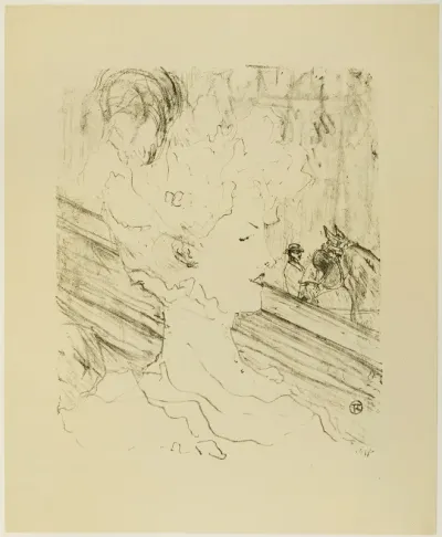 Emilienne d'Alençon, from Treize Lithographies