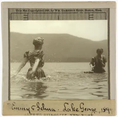 Emmy and Selma, Lake George