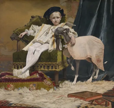 Emperor Charles V as a child