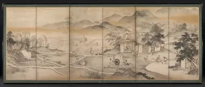Emperor Yao Visiting Yu Chonghua