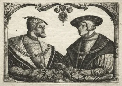 Emperors Charles V and Ferdinand I