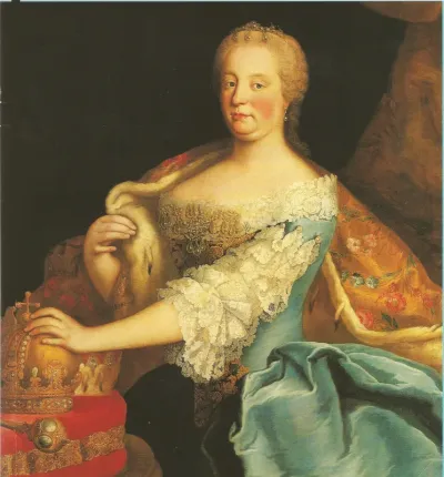 Empress Maria Theresa as Queen of Hungary.