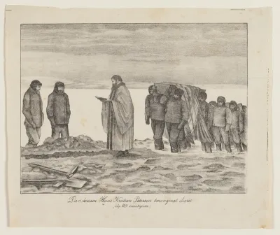 En begravelse ("DanskiussoK Hans Kristian Petersen toKungmat ilivât")