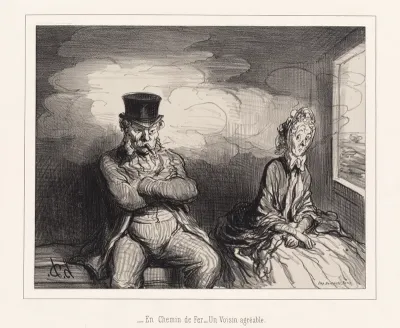En Chemin de fer... un voisin agréable (On the Railroad: A Pleasant Neighbor)