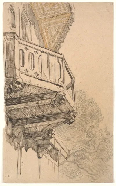 En fløj af H.C. Aggersborgs villa i Classens Have