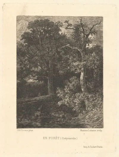 En Forêt (Crépuscule) (In the Forest: Twilight)