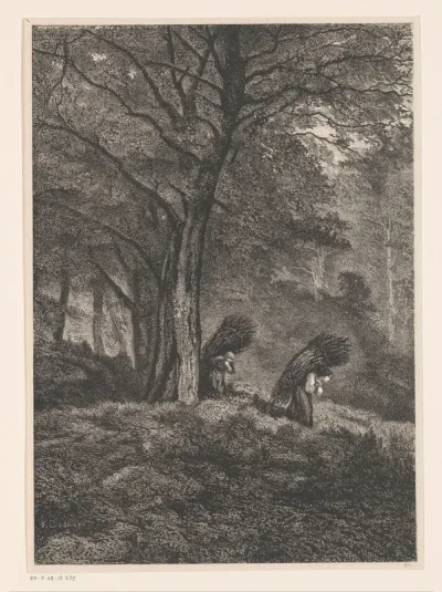 En forêt