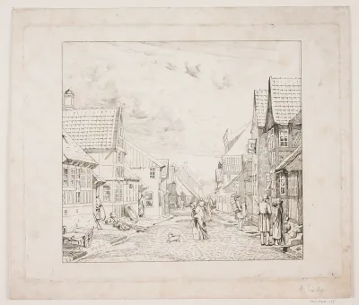 En købstadsgade