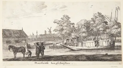 En trækpram fra Haarlem