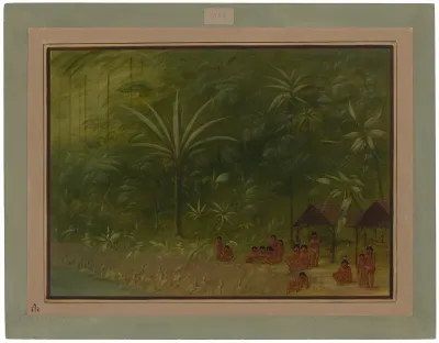 Encampment of Cocomas - Looking Ashore