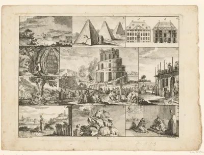 Encyclopedische voorstelling van architectuur