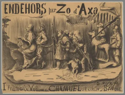 Endehors par Zo d'Axa, I France le volume chamuel