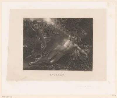 Endymion bezocht door Diana