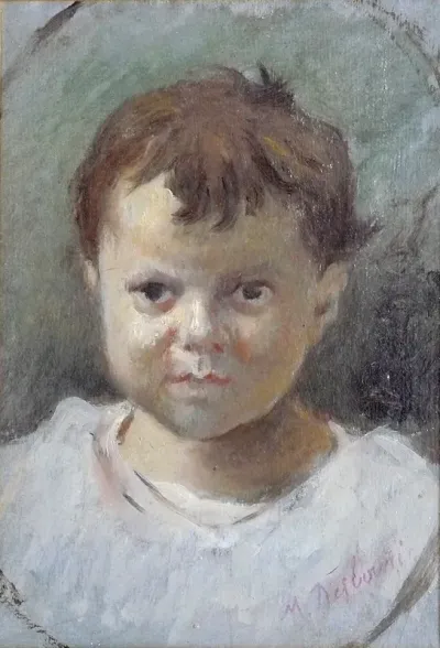 Enfant boudeur