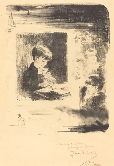 Enfant Dessinant (Child Drawing)