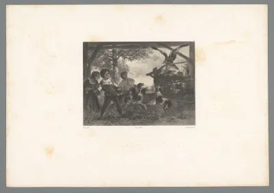 Enfants à l'aigle