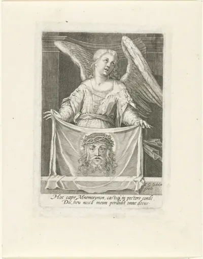 Engel met de zweetdoek van Veronica