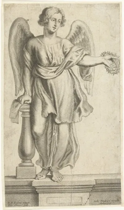Engel met doornenkroon