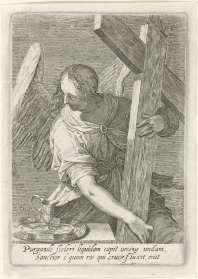 Engel met het kruis