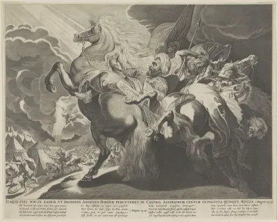 Engel van de Heer doodt de Assyriërs