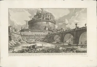 Engelenbrug en Engelenburcht te Rome