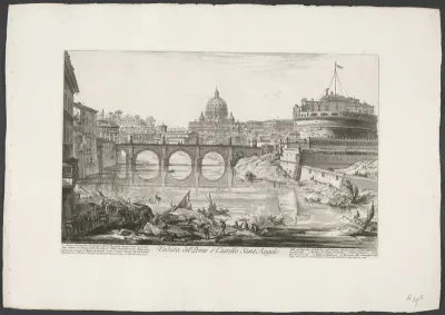 Engelenbrug en Engelenburcht te Rome
