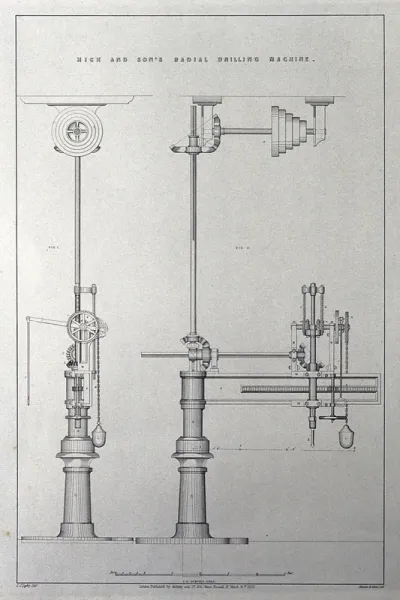 Engineering: a drilling machine