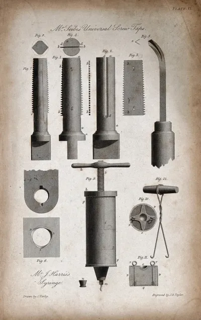 Engineering: an assortment of taps