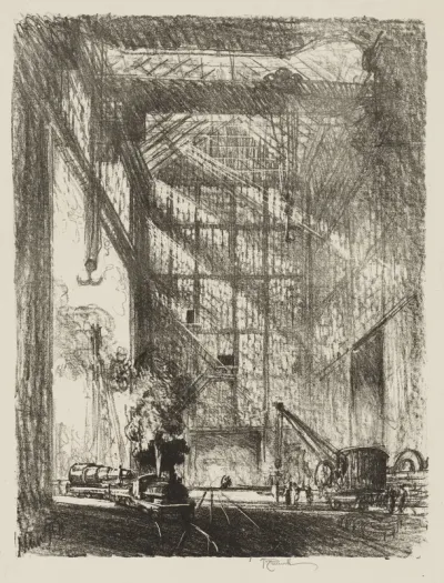 English War Work:  Bringing in the Gun