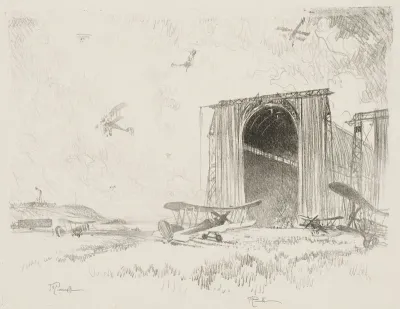 English War Work:  The Balloon-Shed